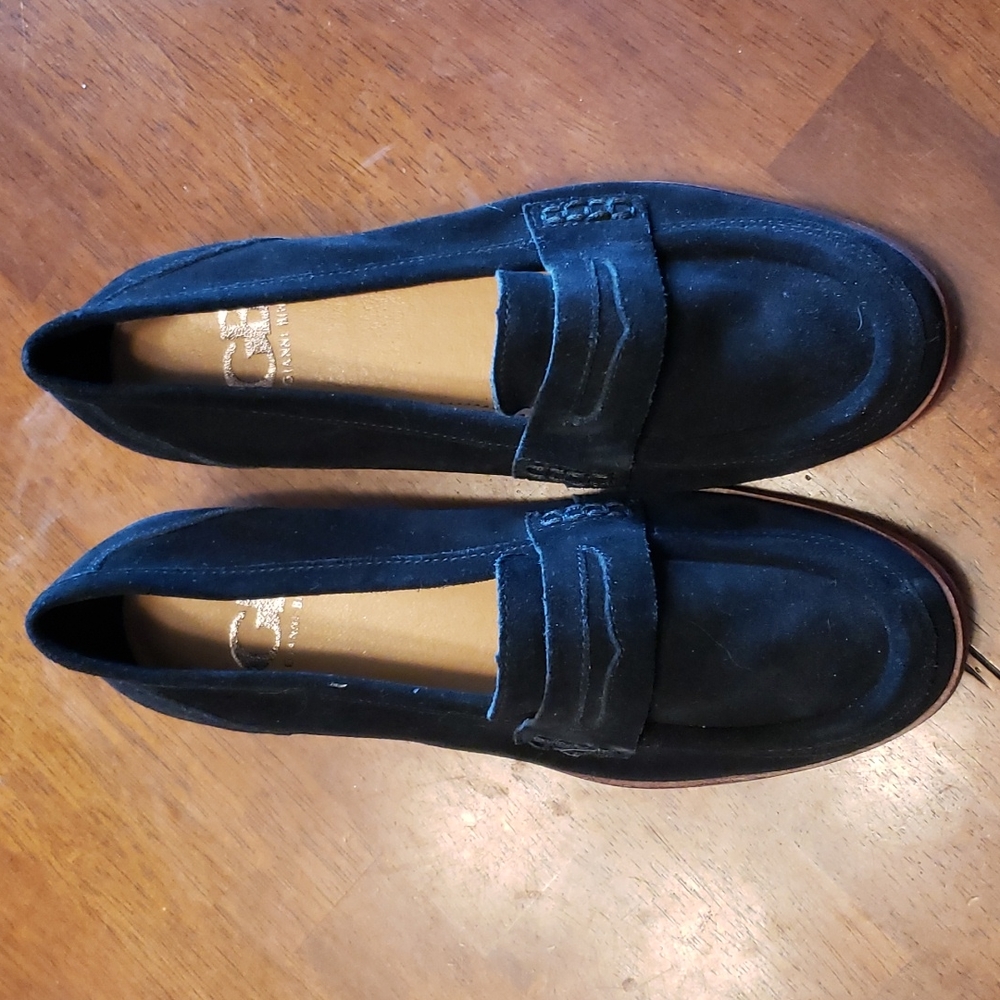 Black Suede Loafers